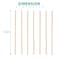 200 Pcs Count 6 Inch Long Cotton Swabs with Wooden Handles Cotton Tipped Applicator Cleaning with Wood Handle for Oil Makeup Gun Applicators Eye Ears Eyeshadow Brush and Remover Tool