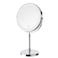 Lighted Makeup Mirror 8 Rechargeable Double Sided Magnifying Mirror with 3 Colors 1x10x 360 Rotation Touch Screen Vanity Mirror Brightness Adjustable Magnification Cosmetic Light up Mirror