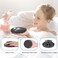 INNERNEED FoodGrade Soft Silicone Body Scrubber Shower Brush Handheld Cleansing Skin Brush Gentle Exfoliating and Lather Well Black