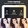 Rechargeable Makeup Mirror for Travel Vanity Mirror with 80LEDs 3 Color Light 2000mAh Battery Portable Ultra Slim Lighted Mirror Travel Essential