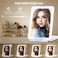 Rechargeable Makeup Mirror for Travel Vanity Mirror with 80LEDs 3 Color Light 2000mAh Battery Portable Ultra Slim Lighted Mirror Travel Essential