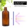Hydior Amber Glass Spray Bottles for Essential Oils 4oz Empty Small Fine Mist Spray Bottle 2 Pack