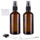 Hydior Amber Glass Spray Bottles for Essential Oils 4oz Empty Small Fine Mist Spray Bottle 2 Pack