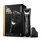 MANSCAPED The Lawn Mower 50 Ultra Groin  Body Hair Trimmer  DualHead SkinSafe Trimmer  Foil Blades Waterproof WetDry Groomer USBC Rechargeable with Travel Case Mens Ball Shaver Black