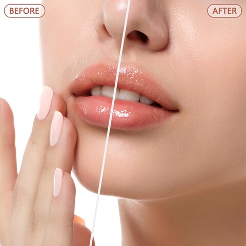 EVIEYEVIEY Facial Hair Remover for Women  as Seen on TV Painless Face Shaver  Electric Hair Removal Device for Face Lips Peach Fuzz with Light Rose Gold