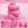 BEAKEY Super Soft Makeup Sponge Set of 6 Makeup Sponges for Foundation Liquid Cream and Powder Pink Beauty Sponge for Blending 0 Latex Blender Halloween Makeup Tools
