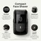MANSCAPED The Handyman Compact Face Shaver  Portable Mens Travel Facial Hair Groomer USBC Rechargeable Electric Razor Waterproof Cordless DualAction SkinSafe LongHair Leveler  Foil Blades