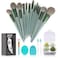 Koccido Makeup Brushes 22 Pcs Makeup KitFoundation Brush Eyeshadow Brush Make up Brushes Set Green 22 Piece Set