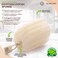 Almooni Egyptian Loofah Exfoliating Body Scrubber Natural Real Egyptian Shower Loofah Sponge Body Scrubber for Women and Men for Body and Face That Will Get You Clean  3 Count 1 Pack