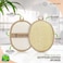 Almooni Natural Loofah Exfoliating Body Scrubber Made with Natural Egyptian Shower Loofah Sponge Bath Shower Loofah Sponge for Women and Men for Face and Body That Gets You Clean  2 Count 1 Pack