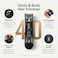 MANSCAPED The Lawn Mower 40 Electric Groin Hair Trimmer Replaceable SkinSafe Ceramic Blade Heads Waterproof WetDry Clippers Rechargeable Wireless Charging Male Hygiene Grooming Razor