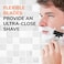 BIC Flex 5 Disposable Mens Razors Precision Edging Blade  Ergonomic AntiSlip Grip Great Stocking Stuffer for Him 4 Count