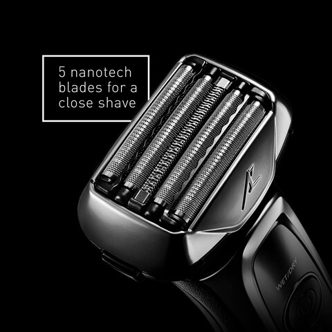 Panasonic ARC5 Electric Razor for Men with PopUp Trimmer WetDry 5Blade Electric Shaver with Intelligent Shave Sensor and MultiFlex Pivoting Head  ESLV65S Silver