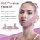 Graphene VLine Mask Chin Up Mask V Shaped Face Mask Chin strap for sleeping Jaw Exerciserlilac