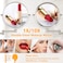 Wall Mounted Makeup Mirror  10x Magnification 8 TwoSided Swivel Extendable Bathroom Mirror Nickel Finish