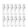 12 Pcs Empty Bottle Travel Soap Bottle  Plastic Foam Dispenser Bottle  Mini Foaming Soap Pump Dispenser for Cleaning Travel Cosmetics Packaging 50 ML