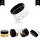 ZEJIA 5 Gram Sample Containers with Lids 50PCS Mini Makeup Containers Empty Plastic Travel Cosmetic Containers with Labels