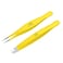 Majestic Bombay Fine Point  Slant Tweezers for Women and Men  Splinter Ticks Facial Brow and Ingrown Hair RemovalSharp Needle Nose Surgical Tweezers Precision best tweezers for chin hair