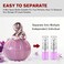 Mini Spray Bottle 2ml Refillable Glass Spray Bottle Glass Bottle Atomizer Perfume Mouthwash Atomizer for Cleaning 2ml Refillable Container for Travel Essential Oils Perfume 60 Pcs 2ml