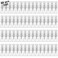 Mini Spray Bottle 2ml Refillable Glass Spray Bottle Glass Bottle Atomizer Perfume Mouthwash Atomizer for Cleaning 2ml Refillable Container for Travel Essential Oils Perfume 60 Pcs 2ml