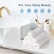 HOMEXCEL Microfiber Washcloths Towel Pack of 24 12 x 12 Highly Absorbent and Soft Face Towels Wash Cloths for Bathroom Gym Hotel and Spa Fast Drying MultiPurpose Cleaning Cloth White