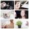 Spray Water Bottle Hair Mister Fine Mist Stylist Sprayers 360 Empty Small Misting Spritzer Perfume Atomizer with Pump Clear Containers 2PCS2oz
