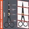 Beard Scissors for Men A Complete Set of Grooming Scissors Men 1 Mustache Comb  1 Beard Grooming Comb in a Carrying Pouch Perfect Mustache Scissors Mens Facial Hair Scissors