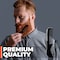 Beard Scissors for Men A Complete Set of Grooming Scissors Men 1 Mustache Comb  1 Beard Grooming Comb in a Carrying Pouch Perfect Mustache Scissors Mens Facial Hair Scissors
