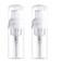 Foam Pump Bottle Travel Size Mousse Foaming Soap Dispensers Small Mini Clear Plastic Empty Refillable Containers 17 oz 2 Pack