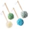 4 Pack Large Bath Puff Loofah Sponge With Long Handle Shower Loofah Bath Body Back Brush Spa Brush for Women and Men4 Color