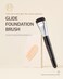 Glide Flat Foundation Brush for Liquid Makeup  Liquid Foundation Brush with Flat Top  Korean Makeup Brush with Super Micro Bristles  Studio Quality Makeup Tool