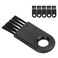 Shaver Cleaning Brush Nylon Hair Durable Stable Electric Shaver Cleaning Brush Wearable 6Pcs for Household Cleaning for Computer Accessories