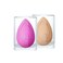 Beautyblender  Original Pink  Nude Beauty Blender 2Piece Bundle for Blending Foundations Powders and Creams SuperSoft Foam for StreakFree Application Made in the USA Reusable Washable