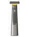 MicroTouch SOLO Titanium Rechargeable Beard  Body Razor that Trims Edges Shaves and Grooms