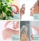 SINIDE Spray Bottles 30 ml1 oz 4 Pack Clear Empty Fine Mist Plastic Mini Travel Bottle Set Portable Refillable Makeup Sprayer Containers for Perfume Liquids Aromatherapy Small Size