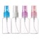 SINIDE Spray Bottles 30 ml1 oz 4 Pack Clear Empty Fine Mist Plastic Mini Travel Bottle Set Portable Refillable Makeup Sprayer Containers for Perfume Liquids Aromatherapy Small Size