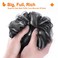 Urbanstrive Shower Bath Sponge XL 75g Soft Shower Loofahs Balls for Body Wash Men Women Bathroom Accessories 1 Pack Black