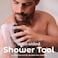 MainBasicsMainBasics Shower Tool Duo 21 Shower Loofah Sponge and Exfoliating Body Scrubber 2 Pack