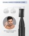 GAERUO Electric Eyebrow Trimmer Painless Portable Eyebrow Shaper Trimmer Kit for Women Men Eyebrow Hair Trimmer with Battery for Face Lips Armpit Leg Body
