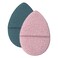 ST INC Face Scrubber Exfoliator Facial Sponges for Face Wash Reusable Makeup Remover Exfoliating Pads Blue and Pink 26 in x 39 in 2 Pack