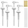 4 Pack Gallon Jug Pump Dispenser 38400 White Pump for Gallon Jug Dispensing  7cc Lotion Gallon Shampoo Pump Top Replacement Fits 1 Gallon Bottle 64oz 128oz Hand Sanitizer Containers Plus Labels