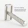 Henson Shaving Razor  Aluminum Double Edge Safety Razor with 5 Spare Blades  30 Angled Precision With Superior Blade Rigidity Reusable Single Blade Razors For Men and Women