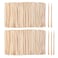1200 Pack Wooden Waxing Sticks Wax Spatulas Sticks Small Wax Applicator Sticks Wood Craft Sticks Spatulas Applicator for Hair Eyebrow Nose Removal Without Handle