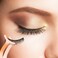 5 Pieces Eyelash Applicator Tool False Eyelashes Applicator Eyebrow Curler Eyebrow Scissors Rose Golden