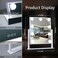 Vanity Mirror with LightsLighted Vanity Mirror with 9 Dimmable Bulbs for Dressing Room  Bedroom 3 Color Lighting Modes Detachable 10x Magnification 360Ratation