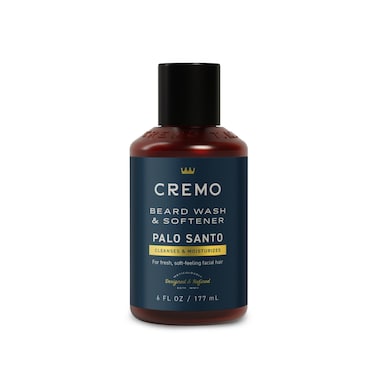 CremoPalo Santo Reserve Collection Beard Wash  Softener Moisturizes Styles and Reduces Beard Itch for All Lengths of Facial Hair 6 Fluid Oz
