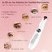 Eye Lift Wand 3 in 1 Vibrating Red Light 98F to 113F LCD Display Eye Massager for Dry Eyes Dark Circles and Puffiness Electrical Face Neck Sculpting Pen for Fine Lines and Wrinkles