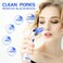 Blackhead Remover Pore Vacuum Face Suction Pore Cleaner 5 Suction Power Electric Blackhead Suction Remover Extractor Tool 4 Probes for Women  Men Blue
