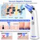 Blackhead Remover Pore Vacuum Face Suction Pore Cleaner 5 Suction Power Electric Blackhead Suction Remover Extractor Tool 4 Probes for Women  Men Blue