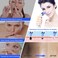 Blackhead Remover Pore Vacuum Face Suction Pore Cleaner 5 Suction Power Electric Blackhead Suction Remover Extractor Tool 4 Probes for Women  Men Blue